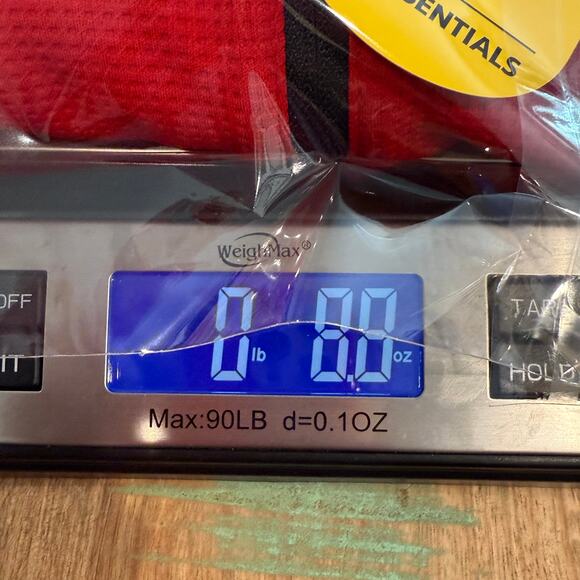 Solaris Red 1/4 Zip Waffle Performance Pullover Top Men’s L NWT Moisture Wicking - Picture 11 of 11